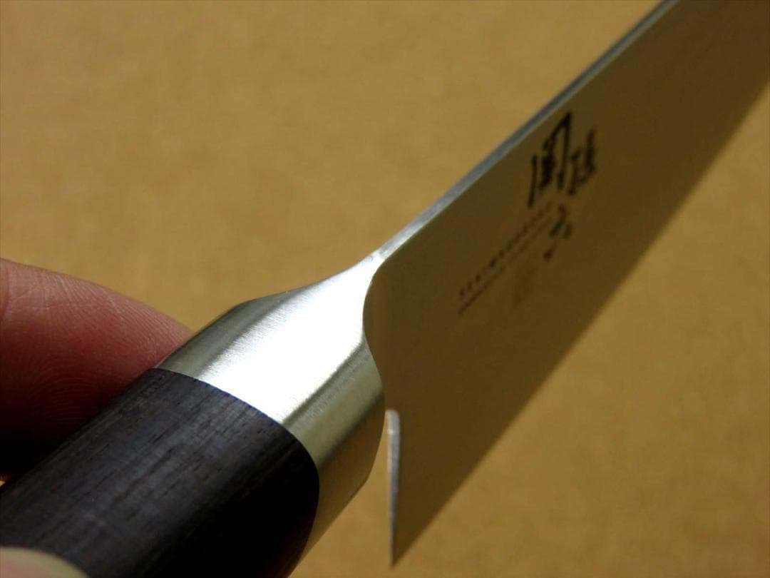 関の刃物 三徳包丁 165mm 貝印 関孫六 ダマスカス ステンレス複合材 両刃