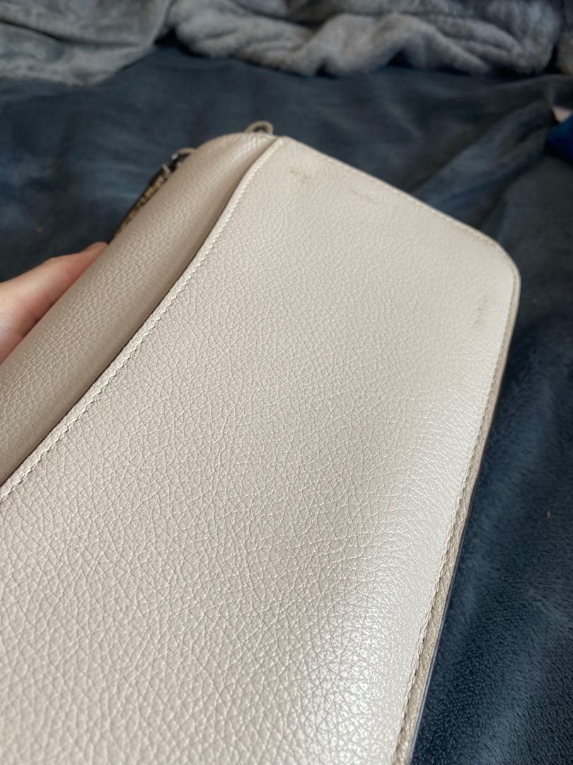 モーガン ショルダーバッグ ホワイト　coach コーチ