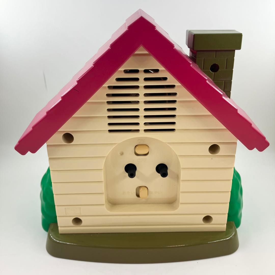 ハローキティ　目覚まし時計　ジオラマ　レア　レトロ　ハウス　ジャンク