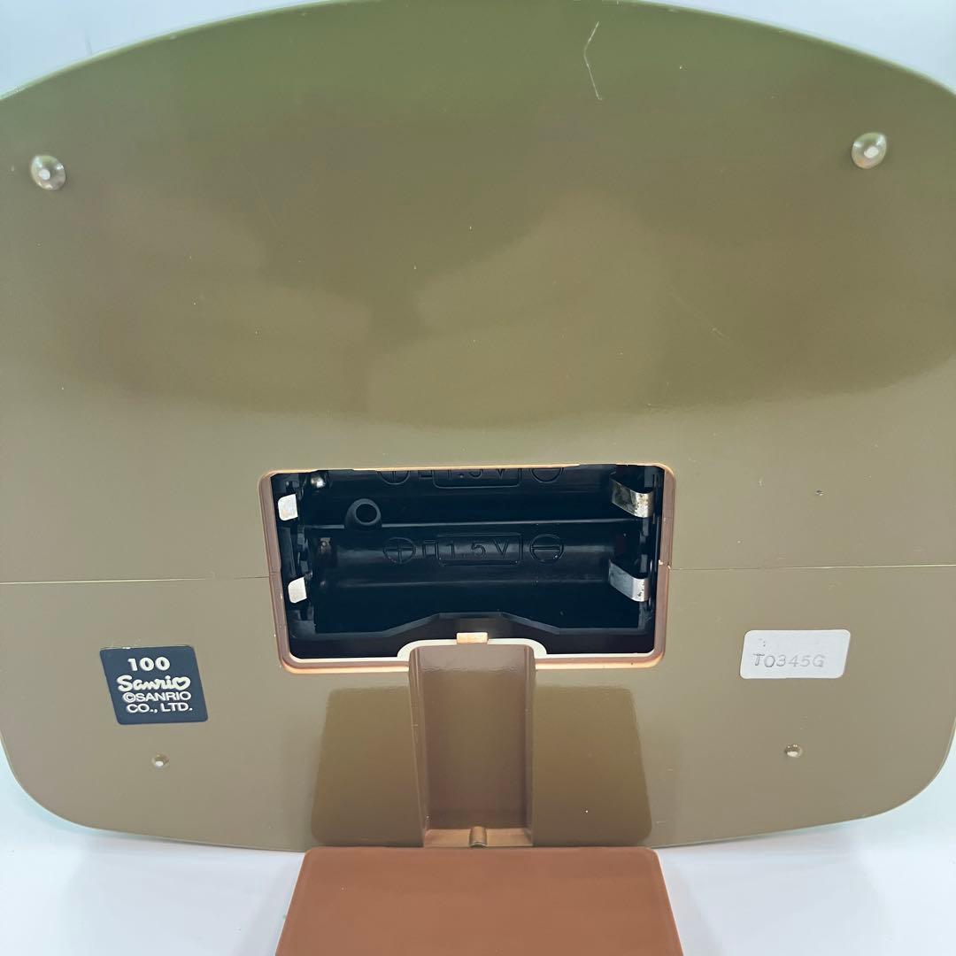 ハローキティ　目覚まし時計　ジオラマ　レア　レトロ　ハウス　ジャンク