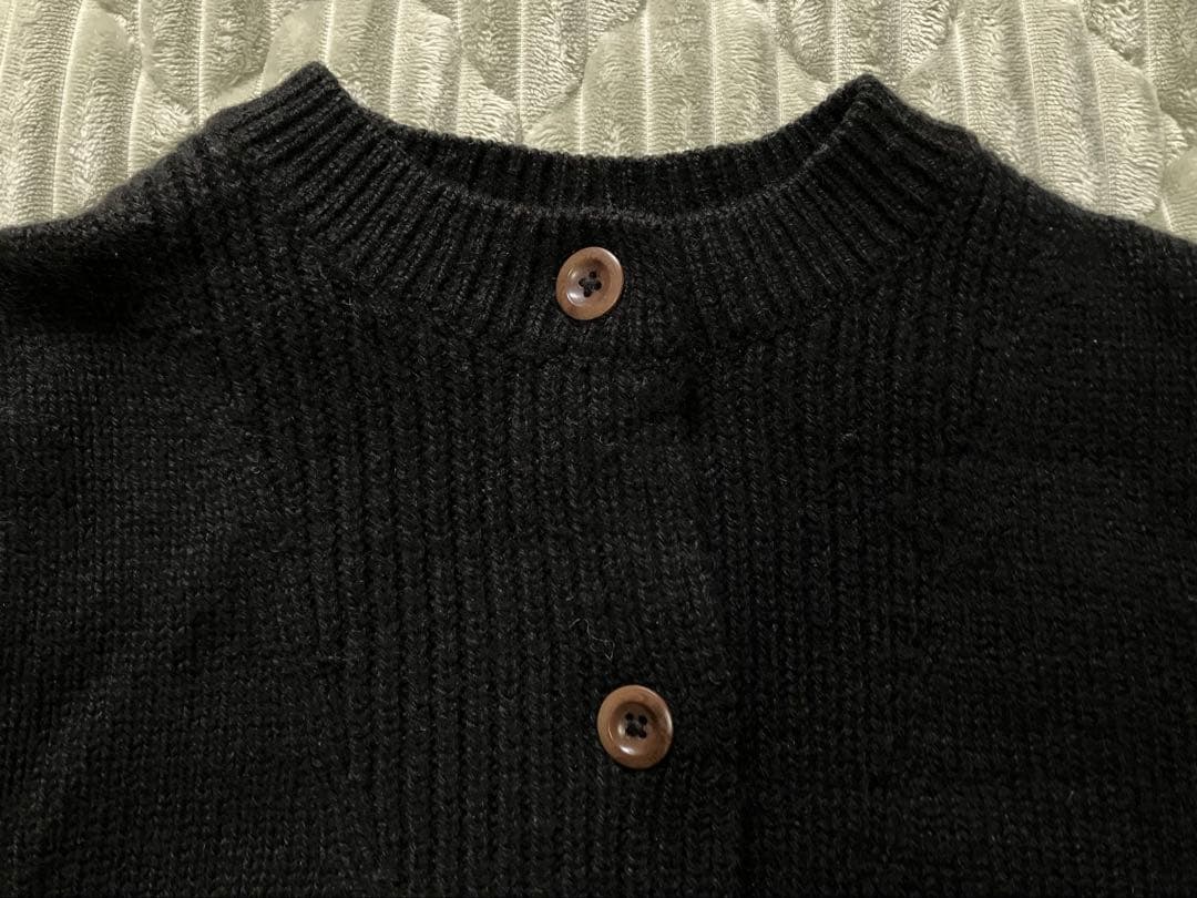 MHL.＊エムエイチエル＊黒ニットカーディガン