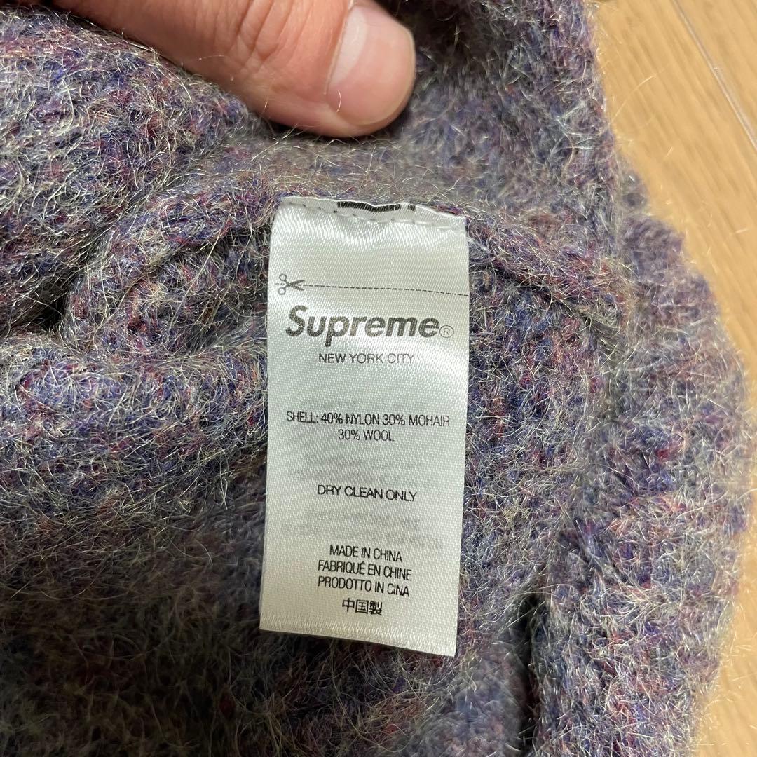 Supreme 22 FW mohair sweater モヘアニット