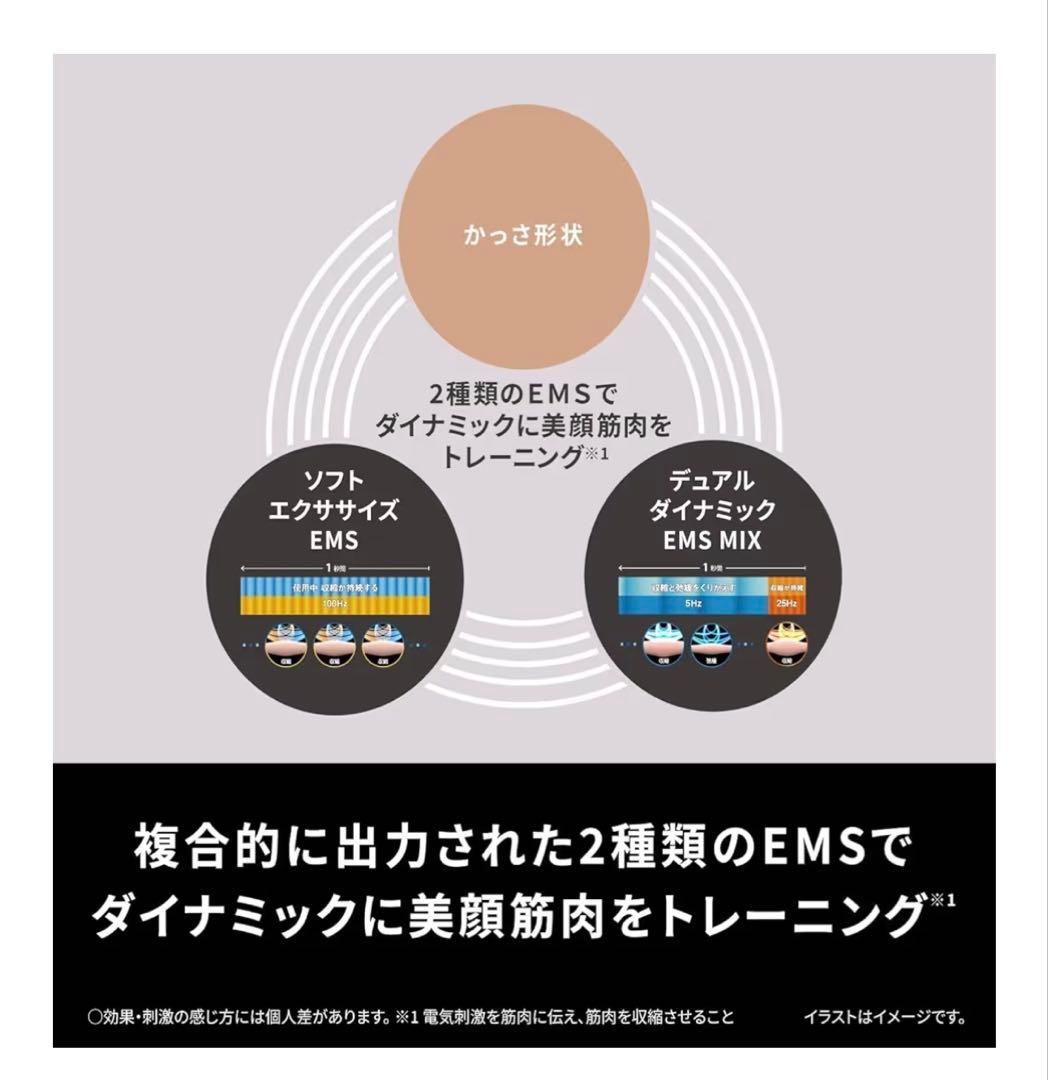 Panasonic バイタリフト かっさ EMS搭載 EH-SP86-K