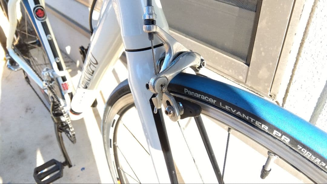 【整備済み】ルイガノ　CTR　2×9速　ロードバイク 700C　タイヤ・サドル黒