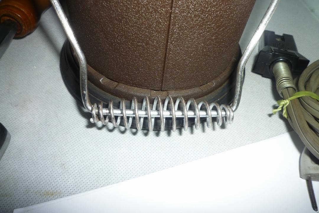 ①タキイ　和裁電化鏝　和裁コテ　和裁こて　鏝２本付