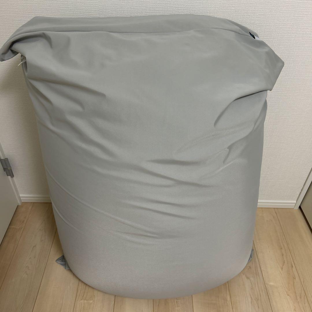 yoibio グレー ビーズクッション