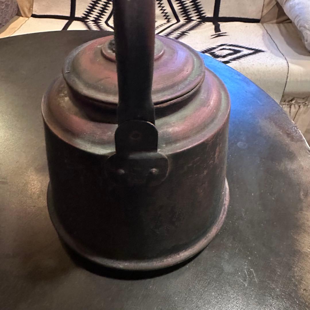 ビンテージ　レトロ　銅製　やかん　ケトル