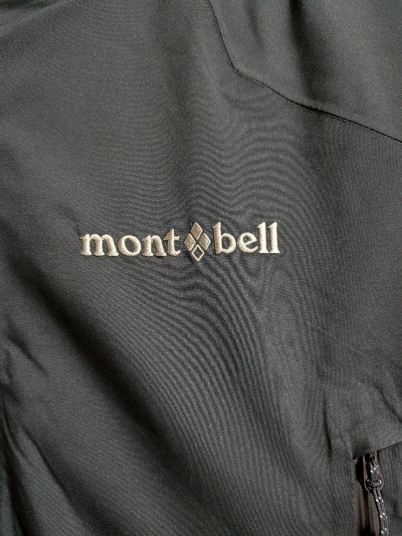 モンベル　パウダーステップパーカ　ブラック　M