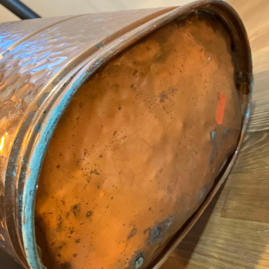 ライオン　傘立て　銅　アンティーク　激レア　オランダ製