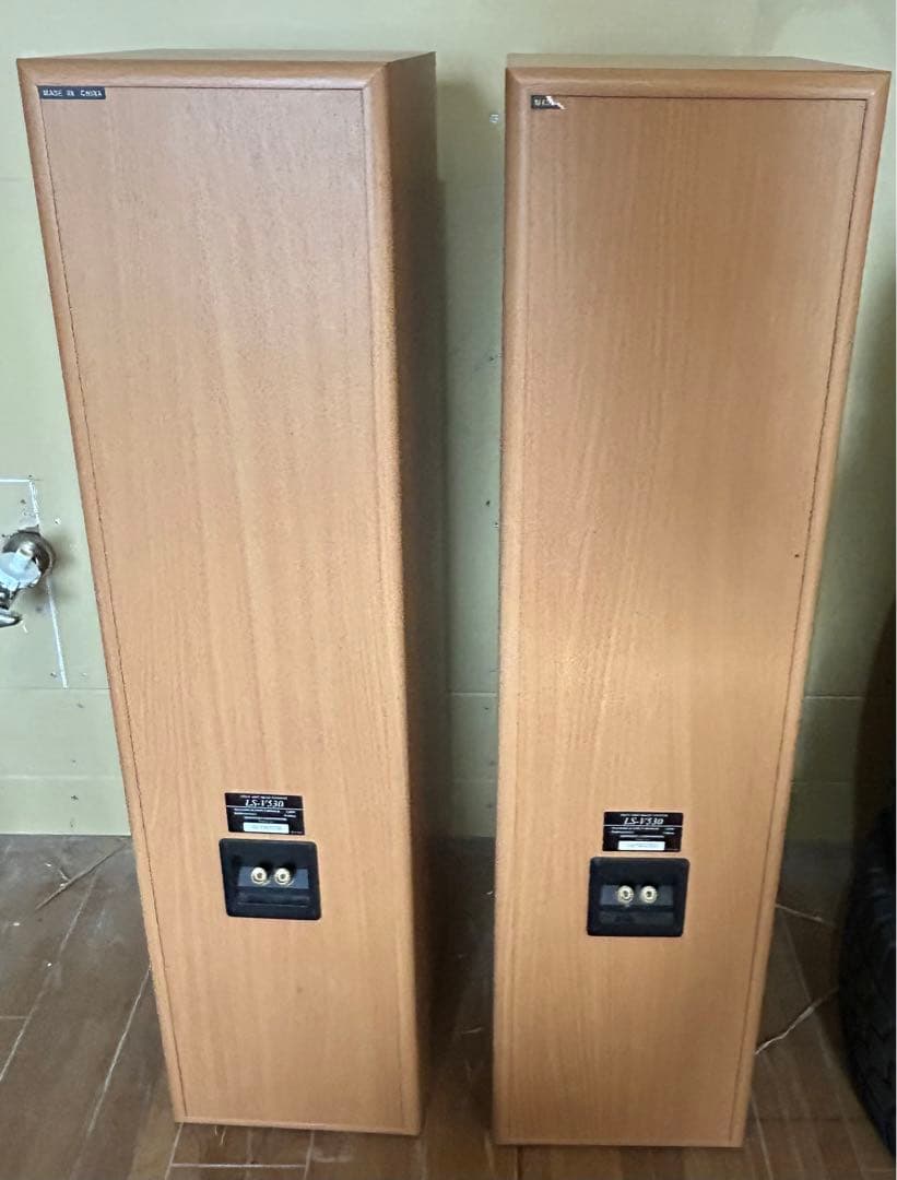 KENWOOD LS-V530 ケンウッドトールスピーカー 2本セット