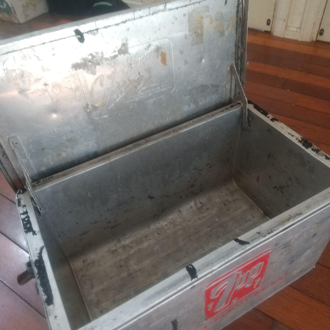 ヴィンテージ 7UP アルミクーラーBOX 50年代