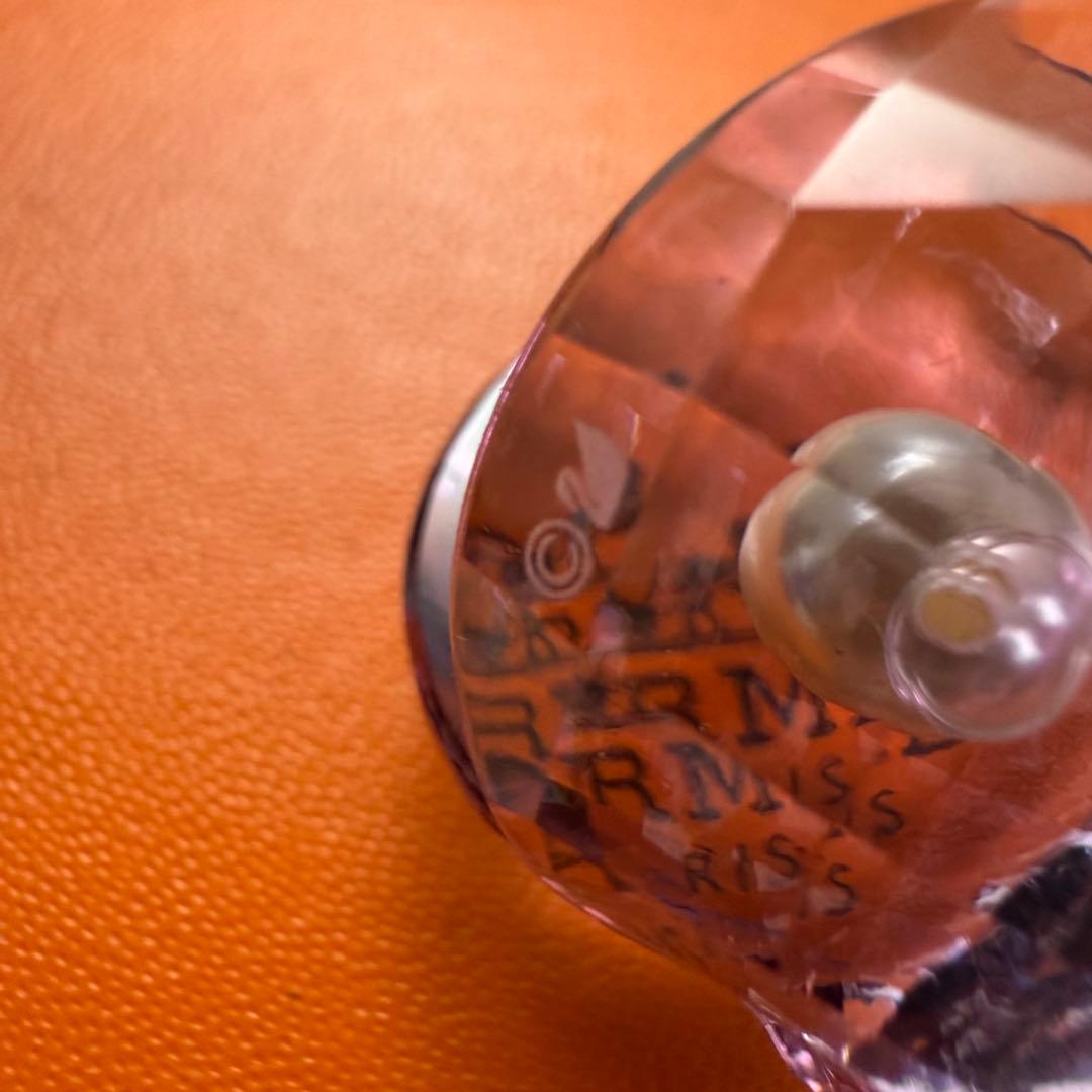 スワロフスキー 置物　シェル　パープル