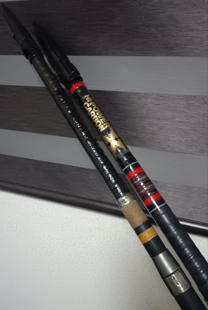 シマノハイパワーX磯6号4.8m&ハイパワーXかかり3号4.5mまとめて２本