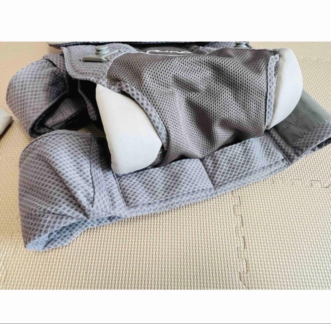 値下⭐️美品nuna cudl抱っこ紐　グレー　4way