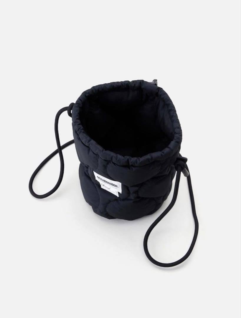 バッグ NH X NANGA . DOWN DRAWSTRING BAG / BLACK