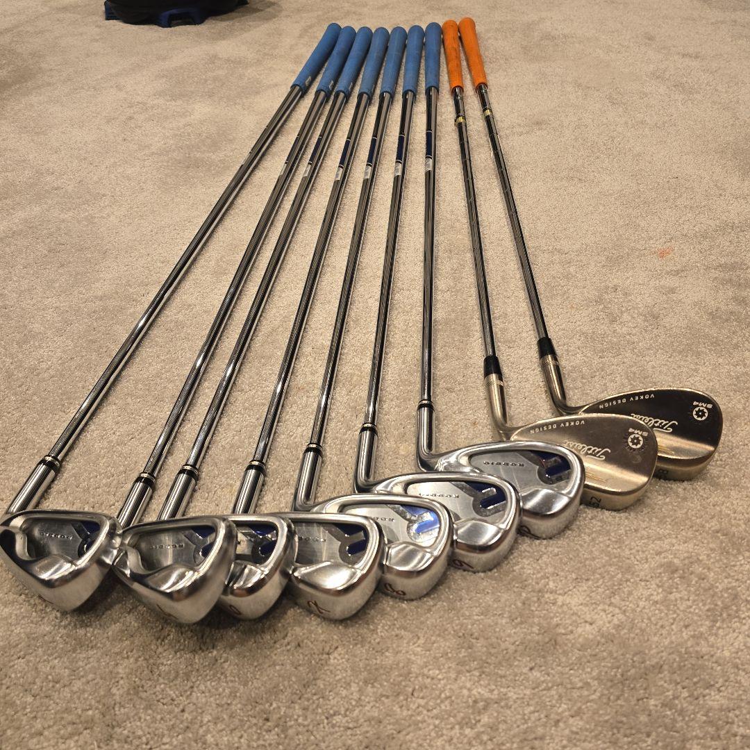 Roddio アイアンセット 7本 Titleist 2 本
