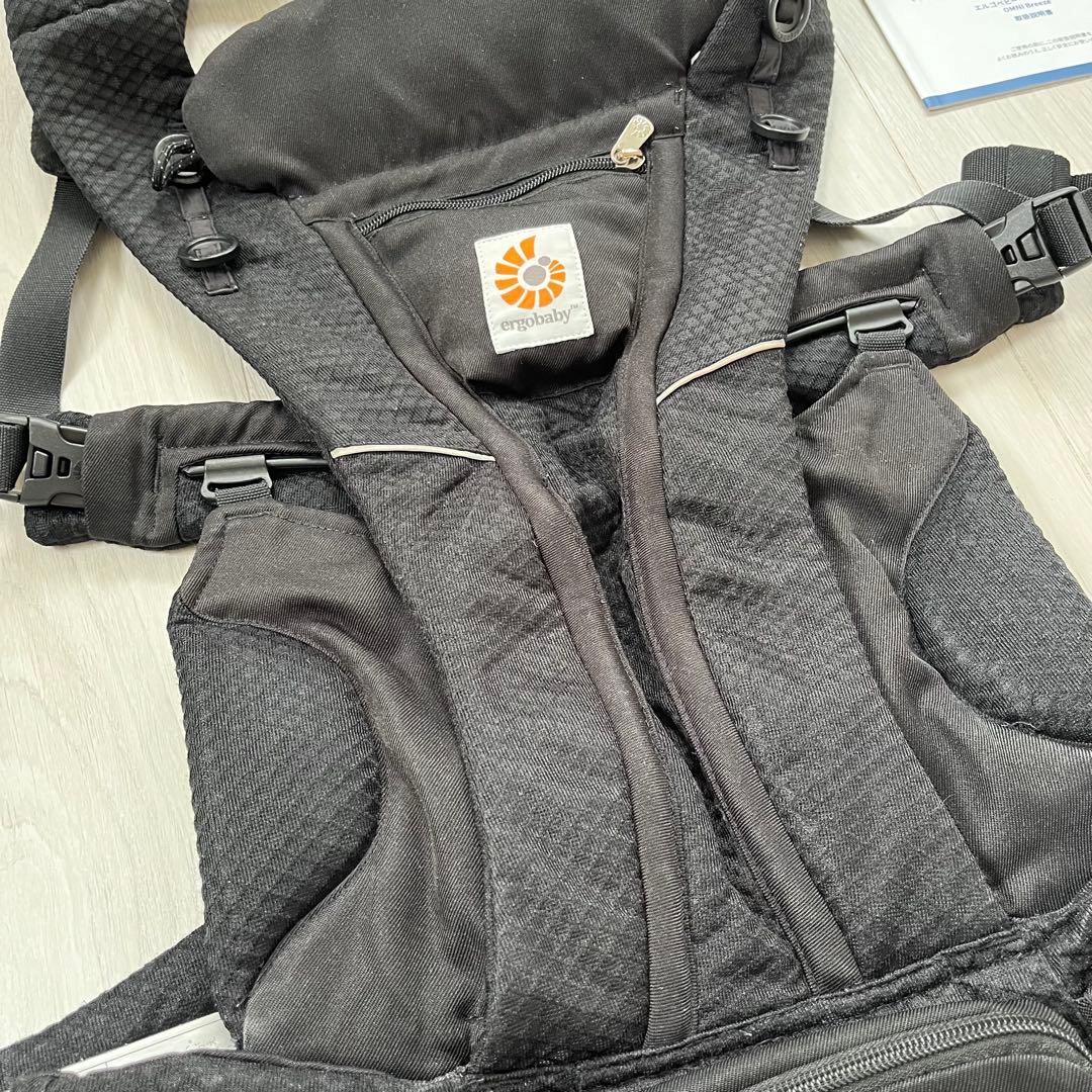エルゴベビー　オムニブリーズ　OMNIBreeze 抱っこ紐 黒　中古