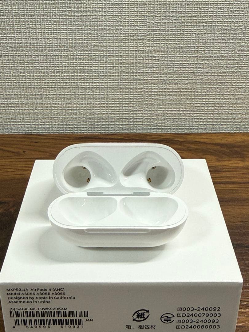 イヤホン Apple AirPods 4 ANC