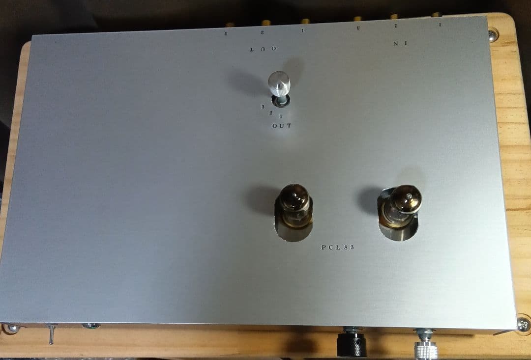 PCL-83プリアンプ（ラインアンプ）コンデンサ出力