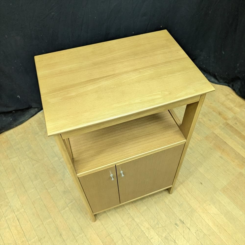 カリモク　電話台　FAX台　キャビネット　サイドボード　花台　飾り台　コンソール