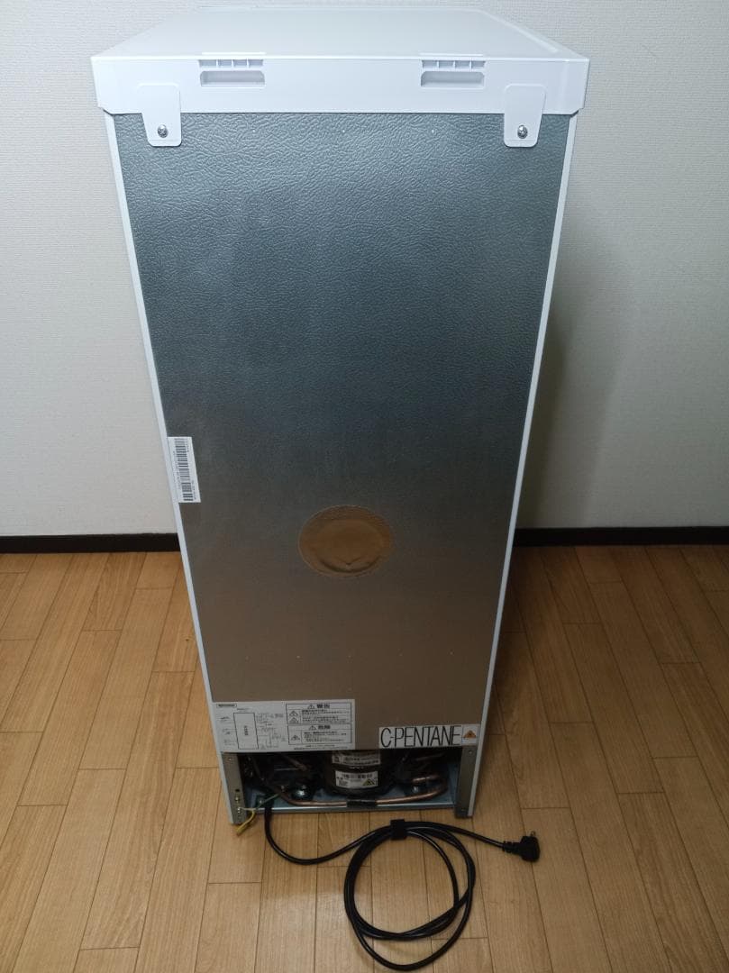 【2024年製・高年式】アイリスオーヤマ 冷凍庫 80L（IUSN-8A-W）