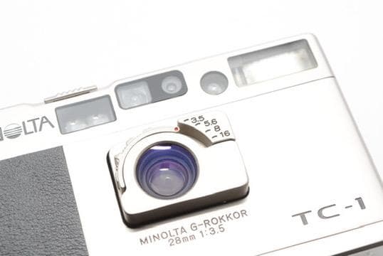★希少美品★ MINOLTA TC-1 ミノルタ 高級コンパクトフィルムカメラ