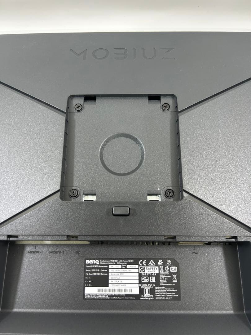 BenQ MOBIUZ EX2710S 27インチ ゲーミングモニター