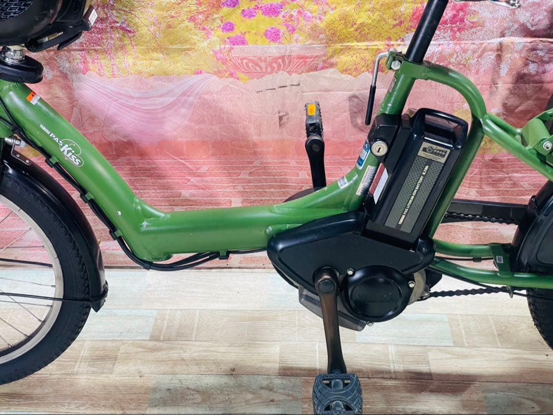 ZK3301 電動自転車 ヤマハ パスキス 子供乗せ 20インチ 送料無料