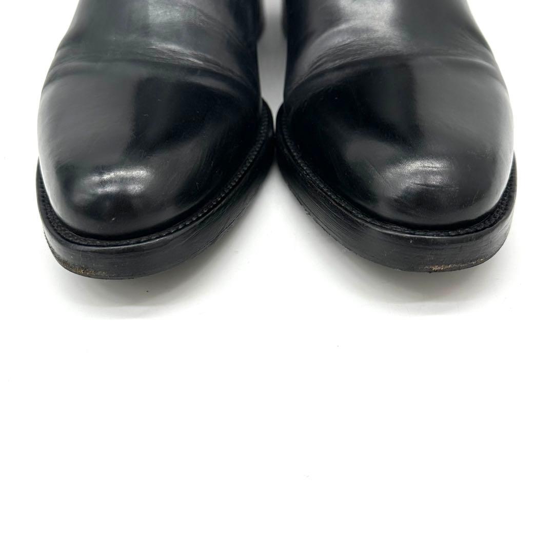 SARTORE サルトル【23cm】バックジップ ジョッキーブーツ 黒 ブラック