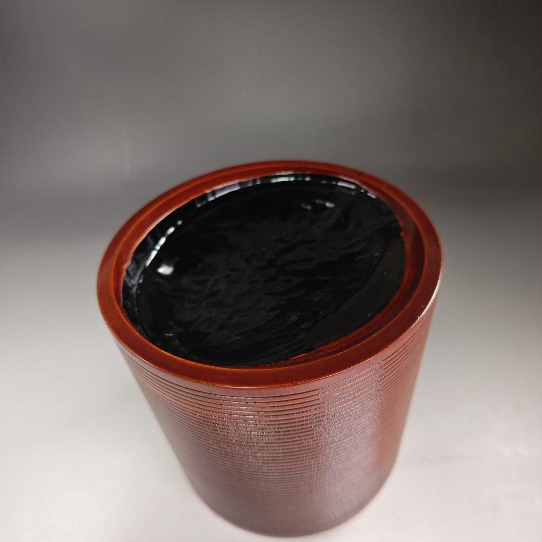 イ941 水指『大徳寺　松長剛山　極箱　竹水指』『媒◯作』茶道具