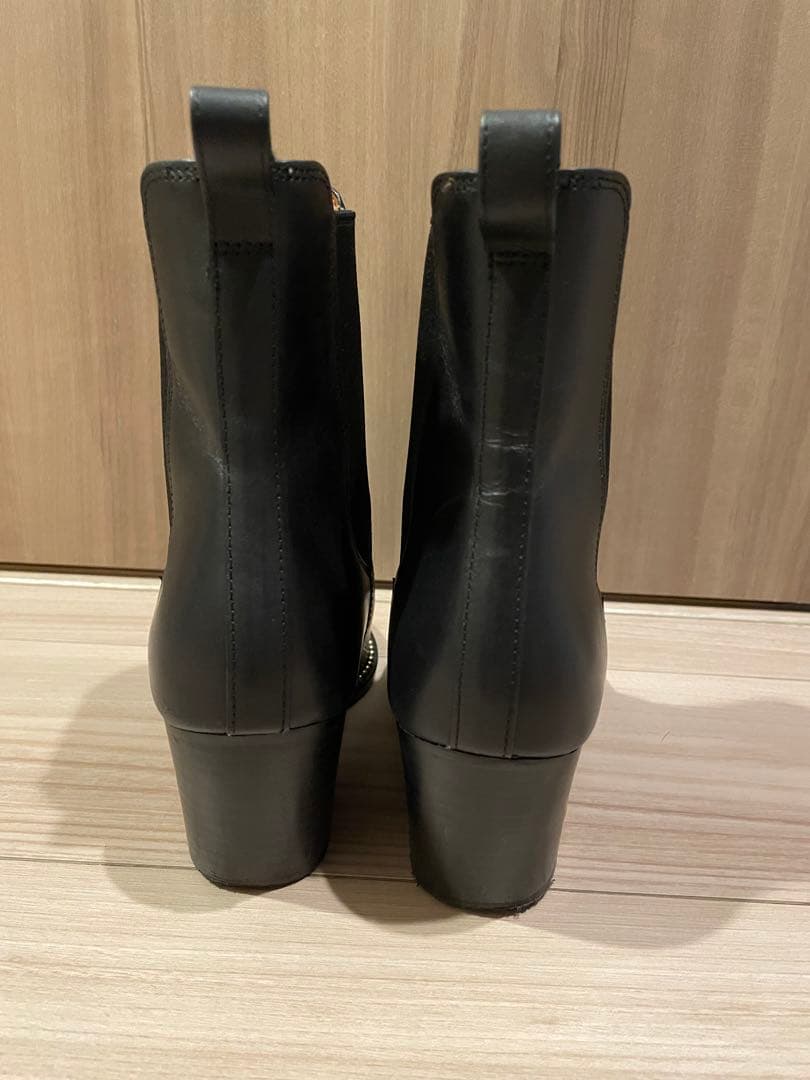 COACH コーチ ショートブーツ サイドゴア