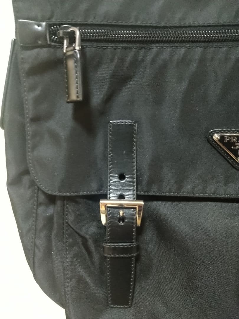 【美品】PRADA テスート ナイロンショルダーバッグ