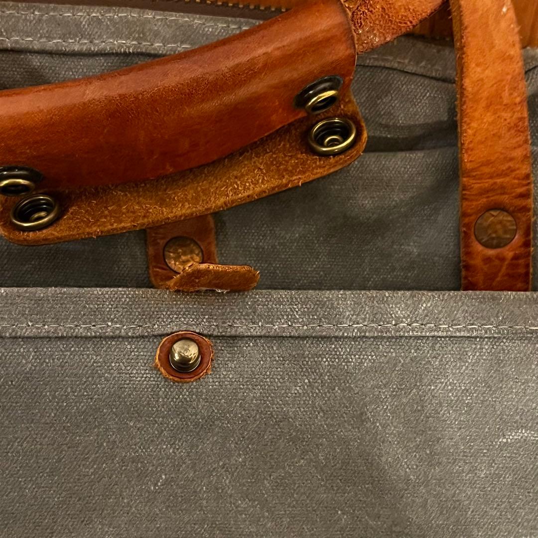 バッグ BRADLEY MOUNTAIN Waxed Canvas Briefcase