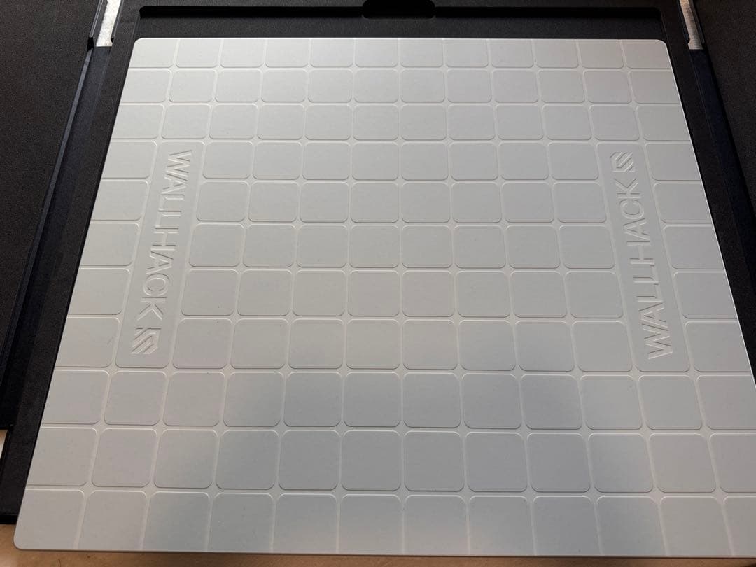 WALLHACK SP-004 ガラスマウスパッド　ホワイト