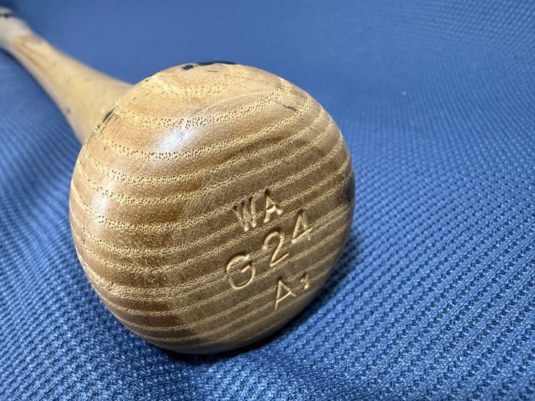 レア！ SSK 硬式 木製 バット 高橋由伸モデル 野球 NPBマーク入り