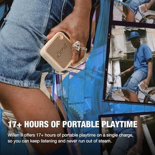 Marshall ワイヤレスポータブル防水スピーカー Willen II クリm