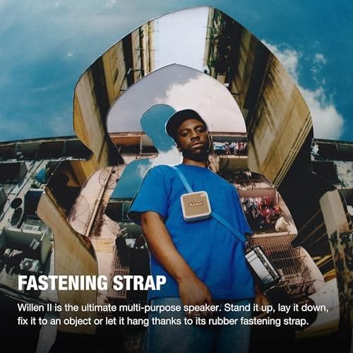 Marshall ワイヤレスポータブル防水スピーカー Willen II クリm