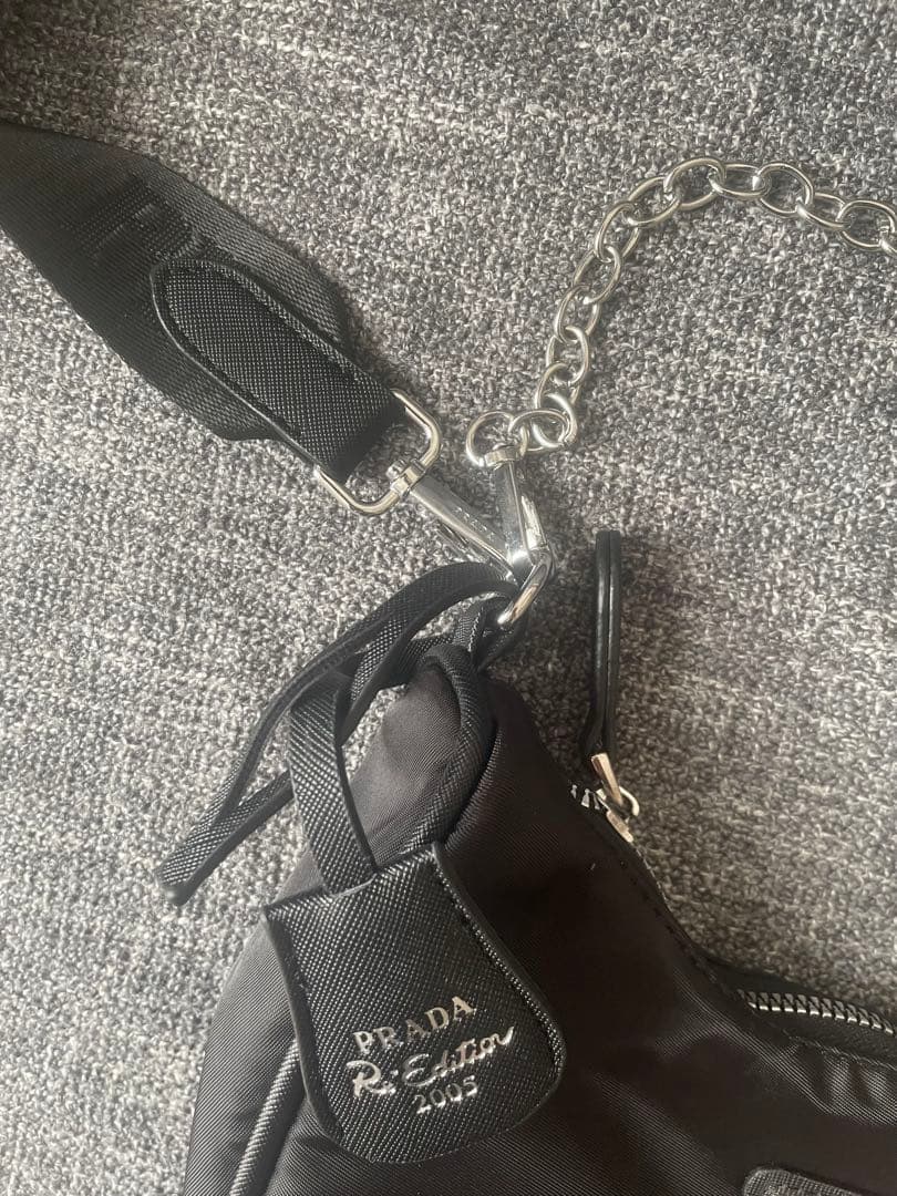 PRADA チェーン 2way ショルダーバッグ ノベルティ 即日発送