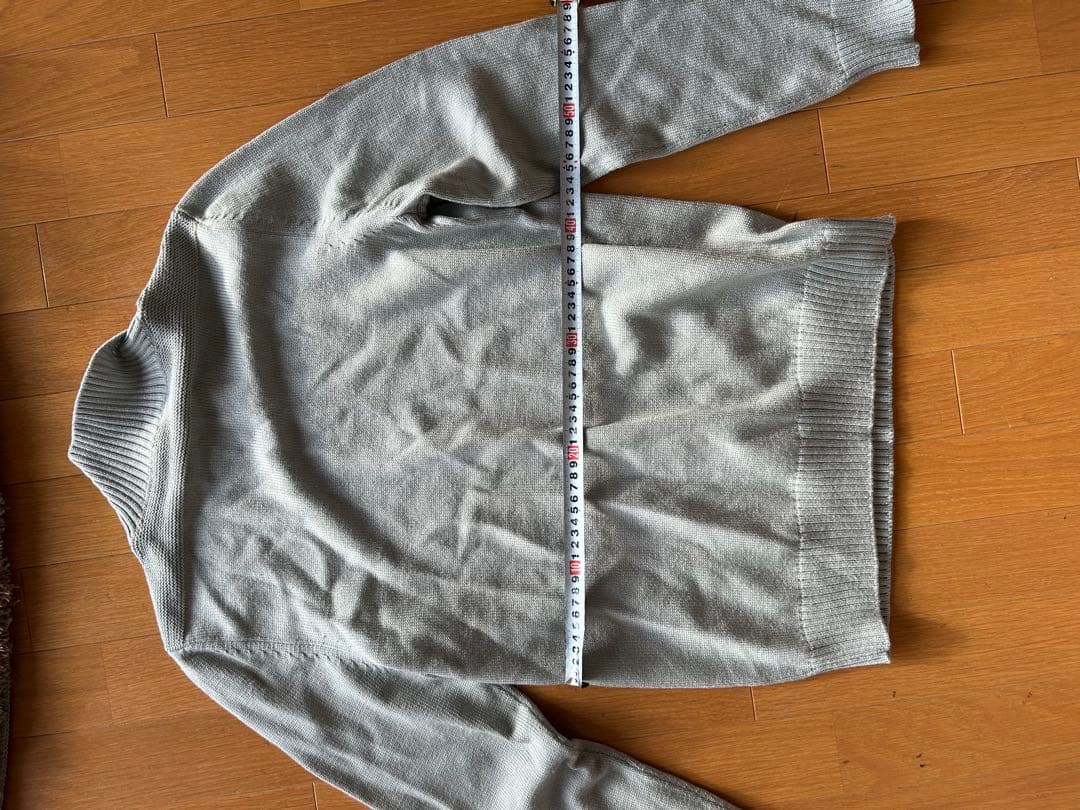 GUCCI グレー 系　ニットセーター M L
