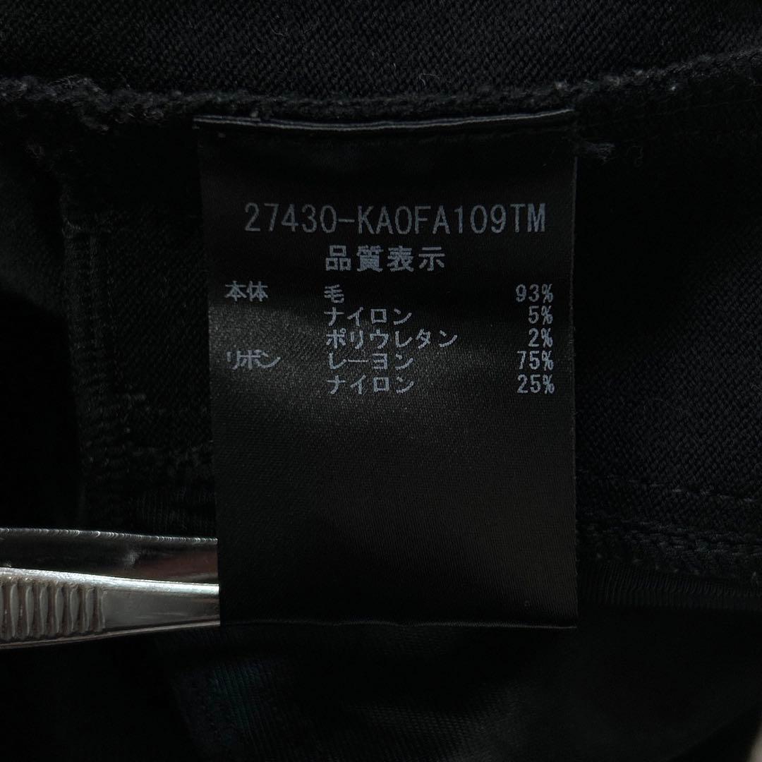 FOXEY フォクシー ワンピース バックリボン 42 XL相当 ブラック 黒