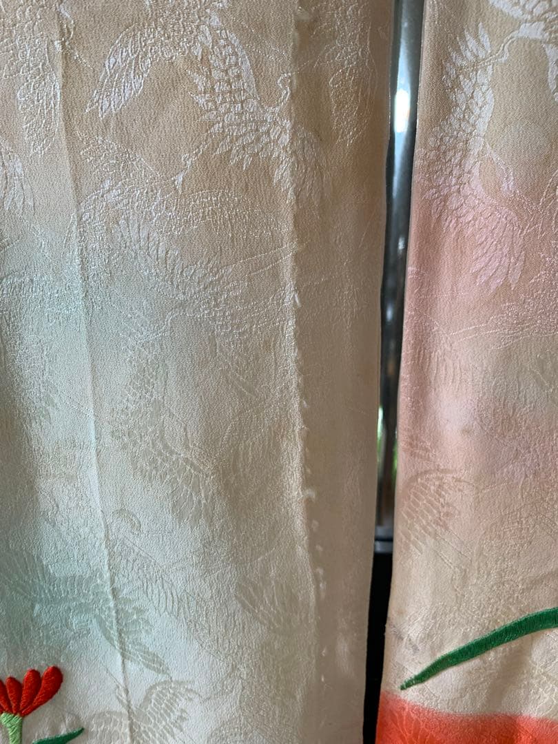 【リメイク】アンティーク暖簾　子ども晴れ着