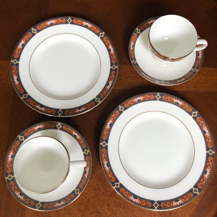 【未使用美品】ウェッジウッド★チッペンデール★トリオ　ペア