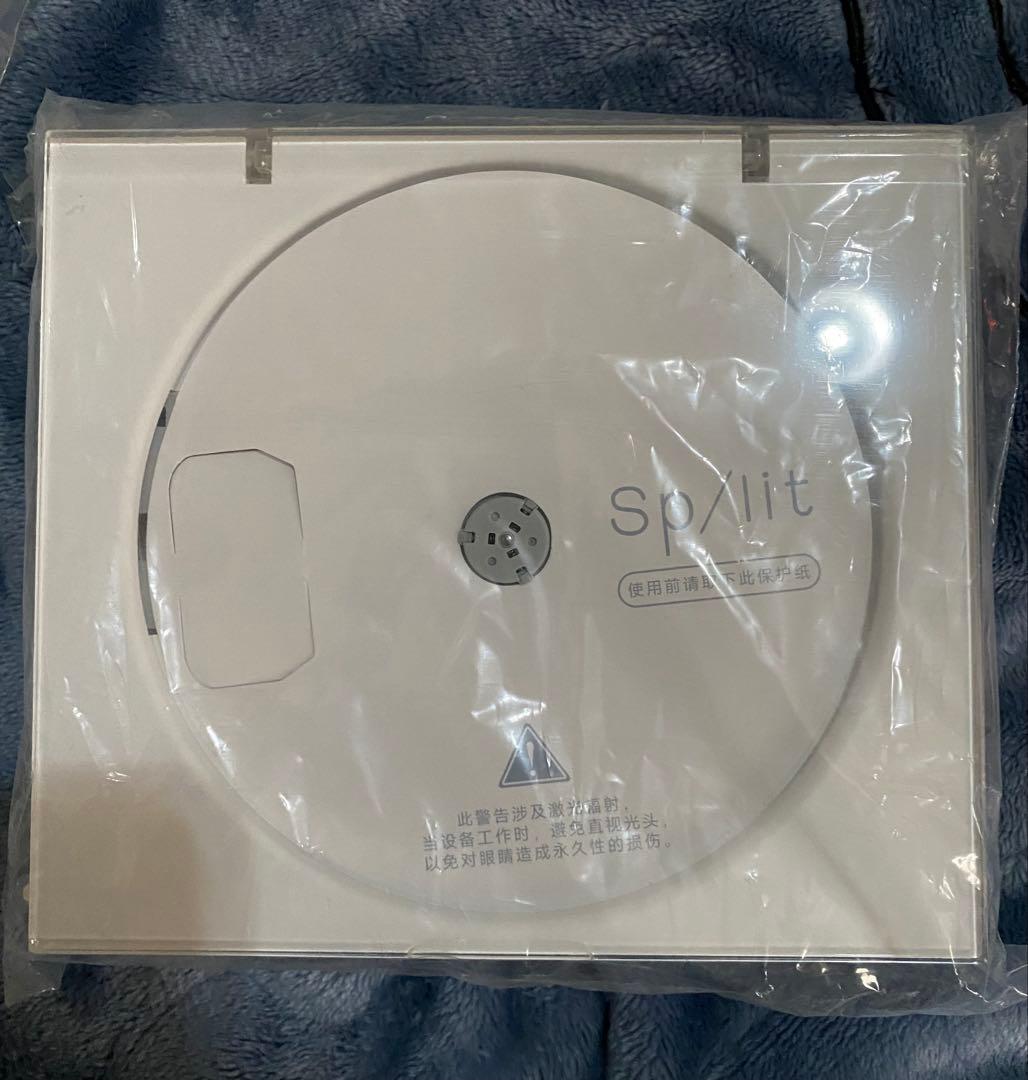 TINYL SPLIT タイノスピリット ホワイト CDプレイヤー