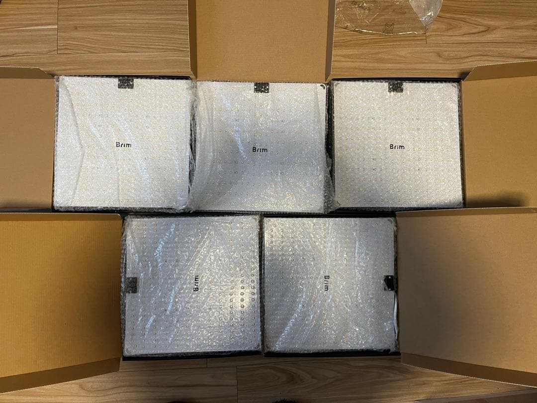 BRIM(ブリム) PANEL A 植物育成ライト 2個入✖️5箱セット