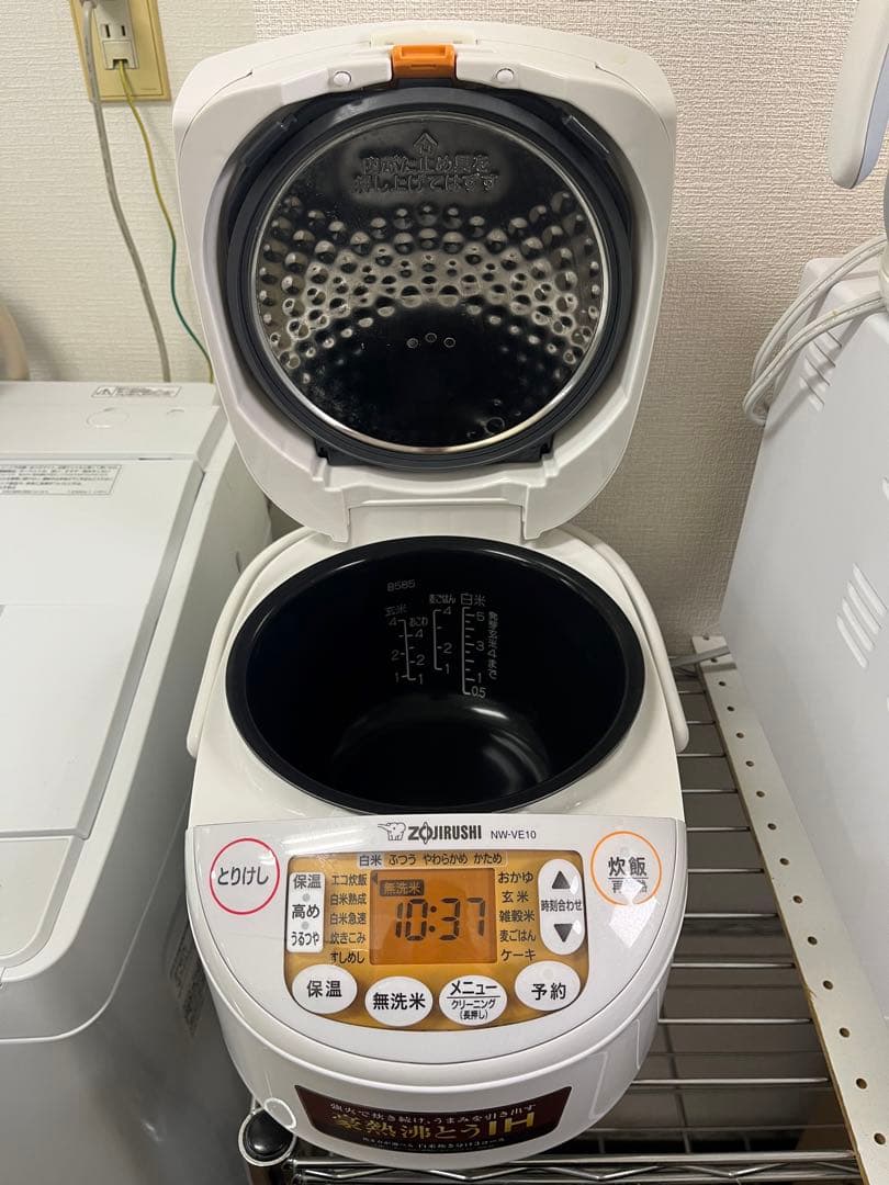 象印 IH炊飯ジャー 2023年製 NW-VE10 5.5合炊き