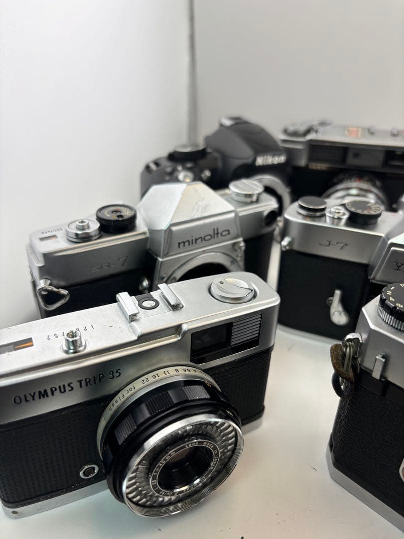 フィルムカメラとデジタル一眼レフセット