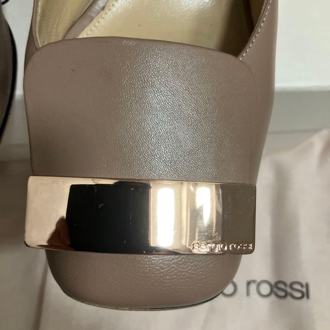 さ*ぼ様 セルジオロッシ　ピンクベージュSR1　23.5