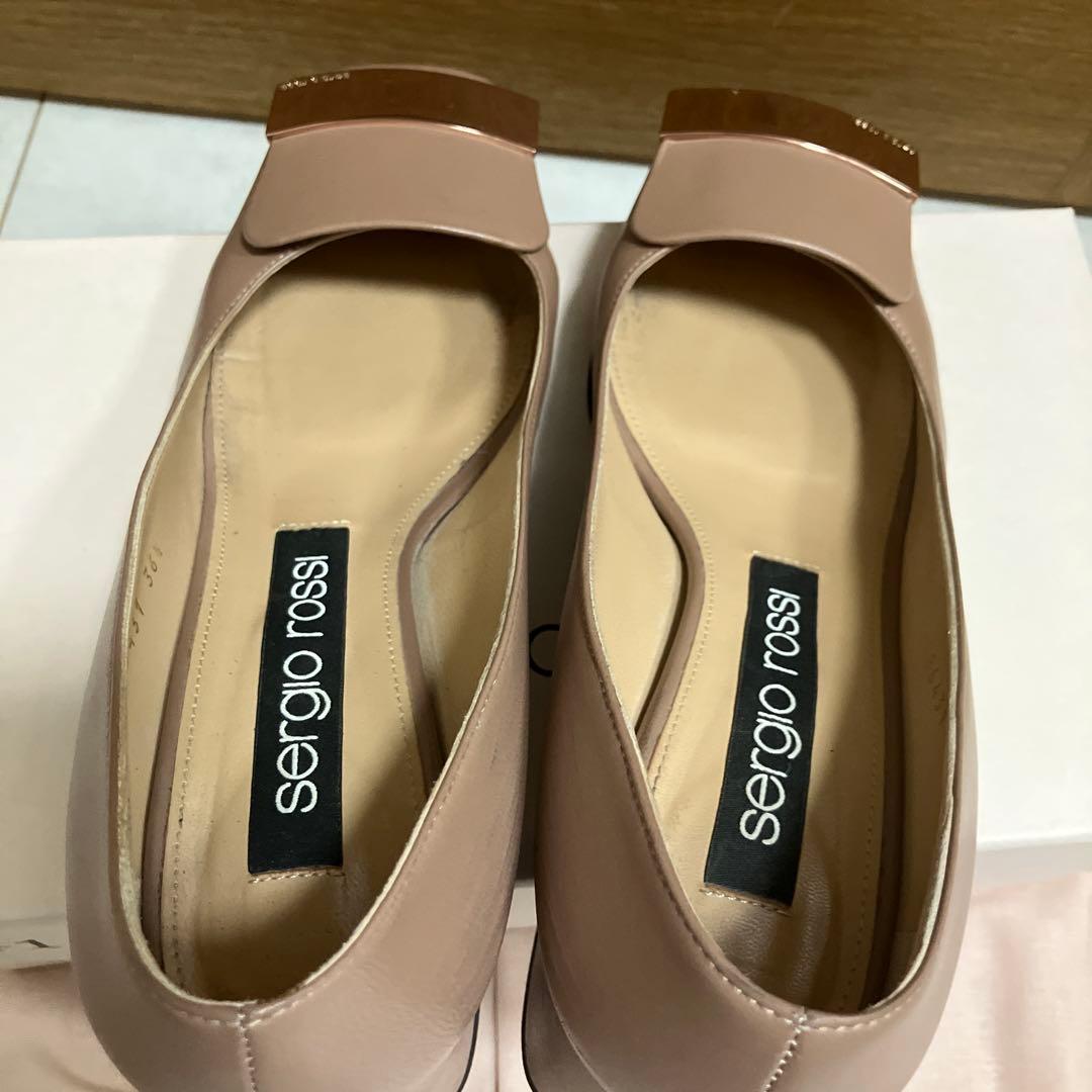 さ*ぼ様 セルジオロッシ　ピンクベージュSR1　23.5