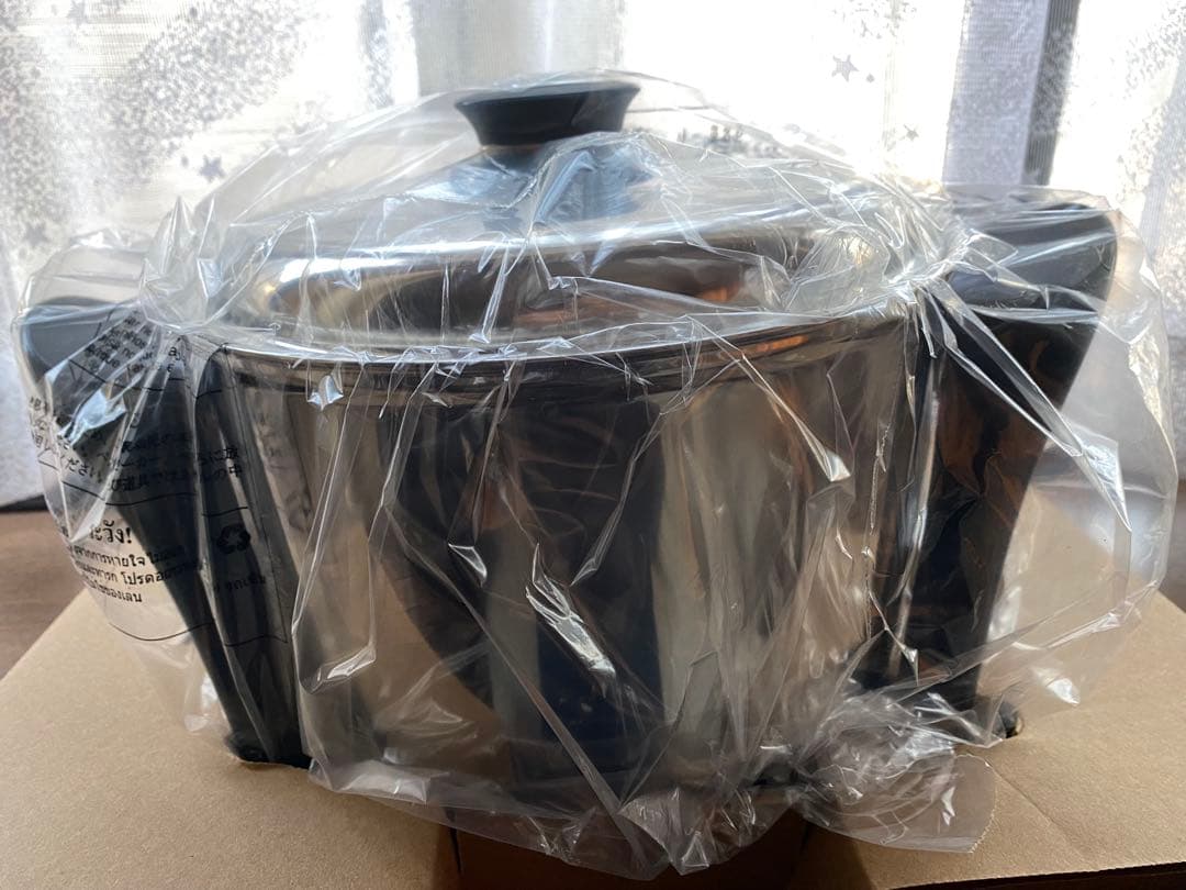 たろこサラダマスター 電気鍋5QTオイルコア　新品未使用品