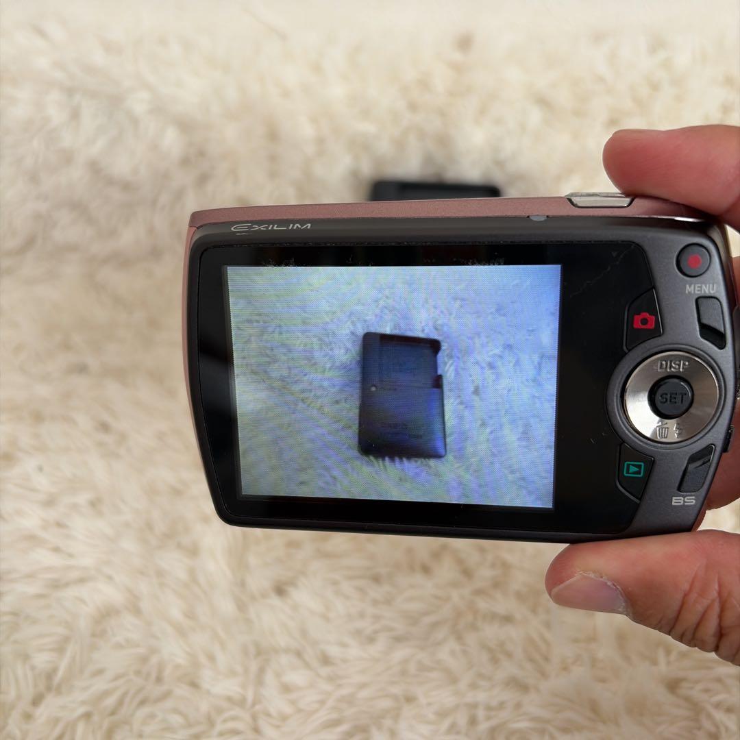 【希少品】CASIO EXILIM ZOOM EX-Z370 ピンク 動作品